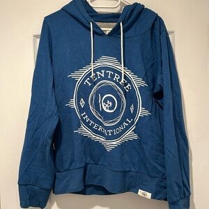 Tentree Womens  blue hoodie